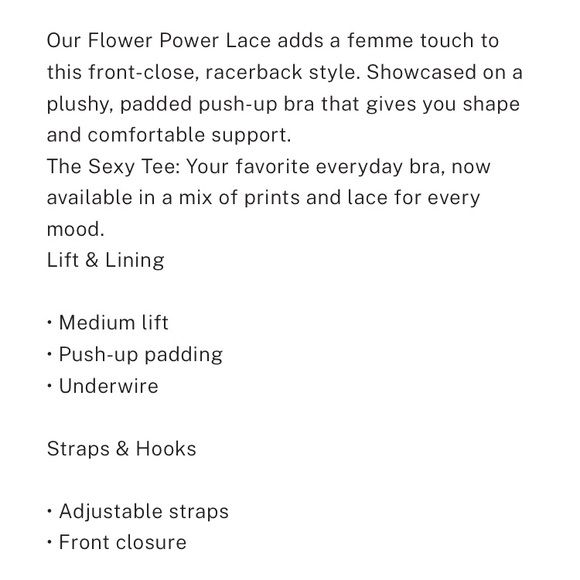 ✨Victoria’s Secret front close, padded push up Sexy Tee bra sz 38DDD NWT - Picture 4 of 5